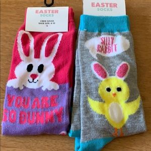 Easter bunny socks